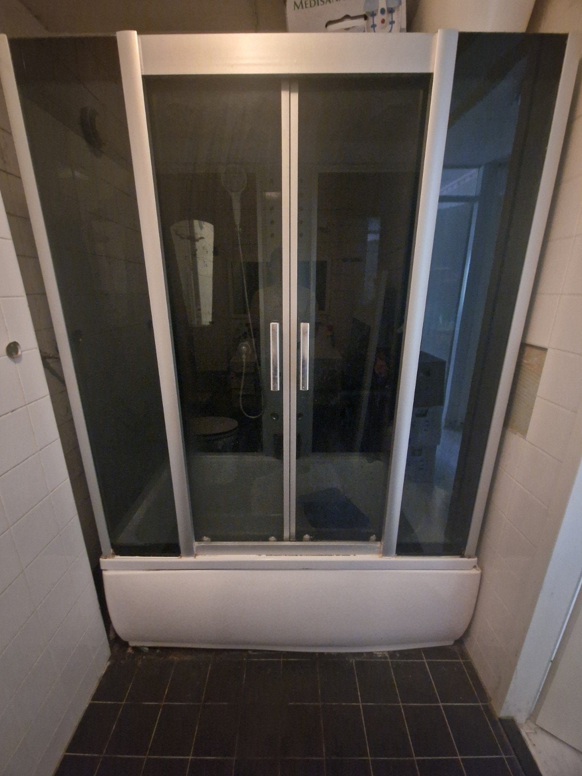 Gebruikte stoom- en douchecabine, Ophalen, Gebruikt, Douche