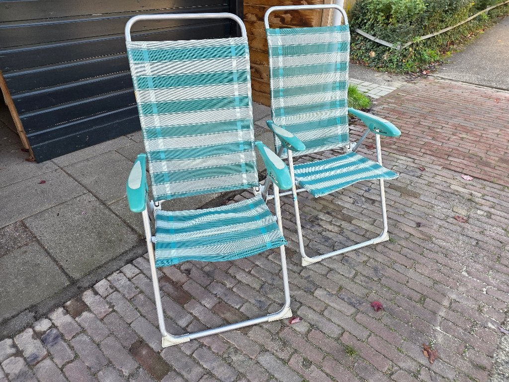 2 campingstoelen., Ophalen, Gebruikt, Campingstoel