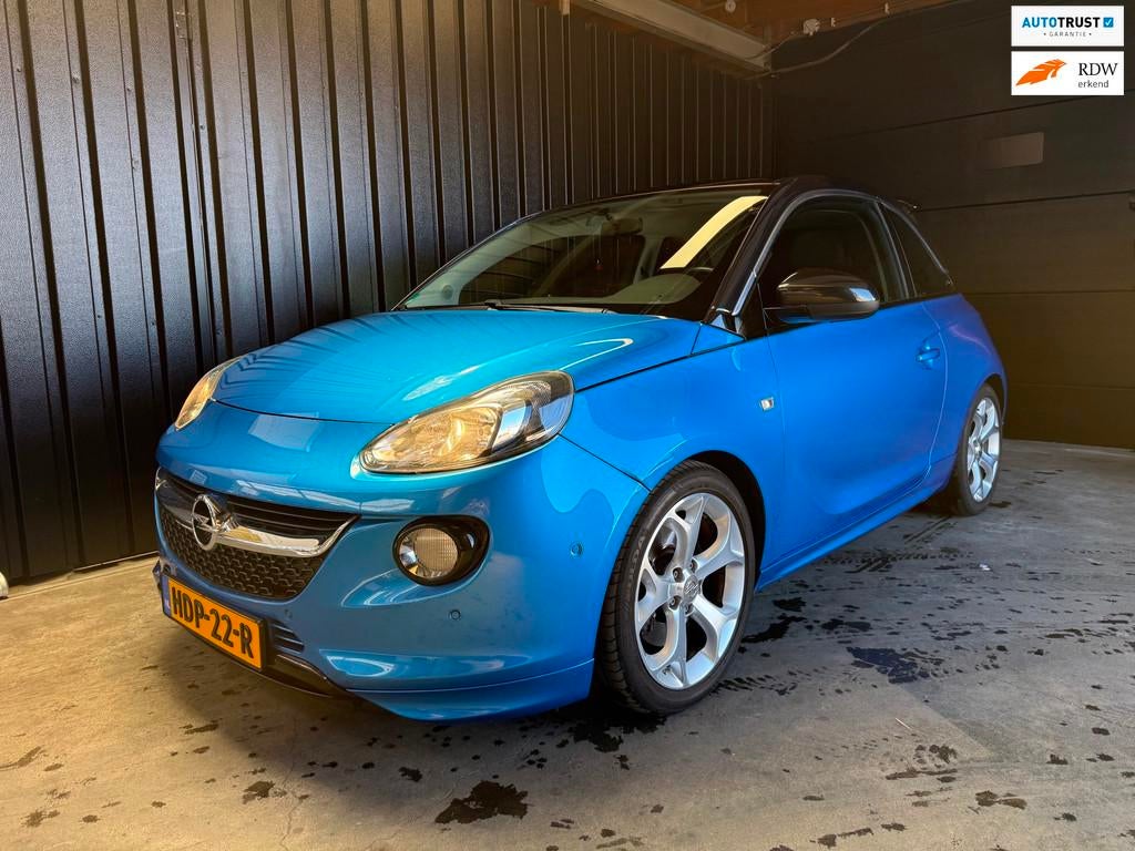 Opel ADAM 1.4 Turbo S panoramadak, Auto's, Opel, Voorwielaandrijving, ADAM, Gebruikt, 4 cilinders