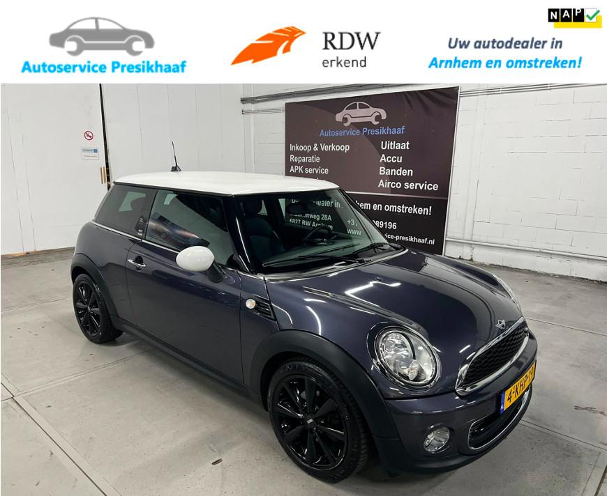 Mini Mini 1.6 One Holland Street LEDER / NAVI / 17" VELGEN, Auto's, Mini, Bedrijf, Te koop, One, ABS, Airbags, Airconditioning