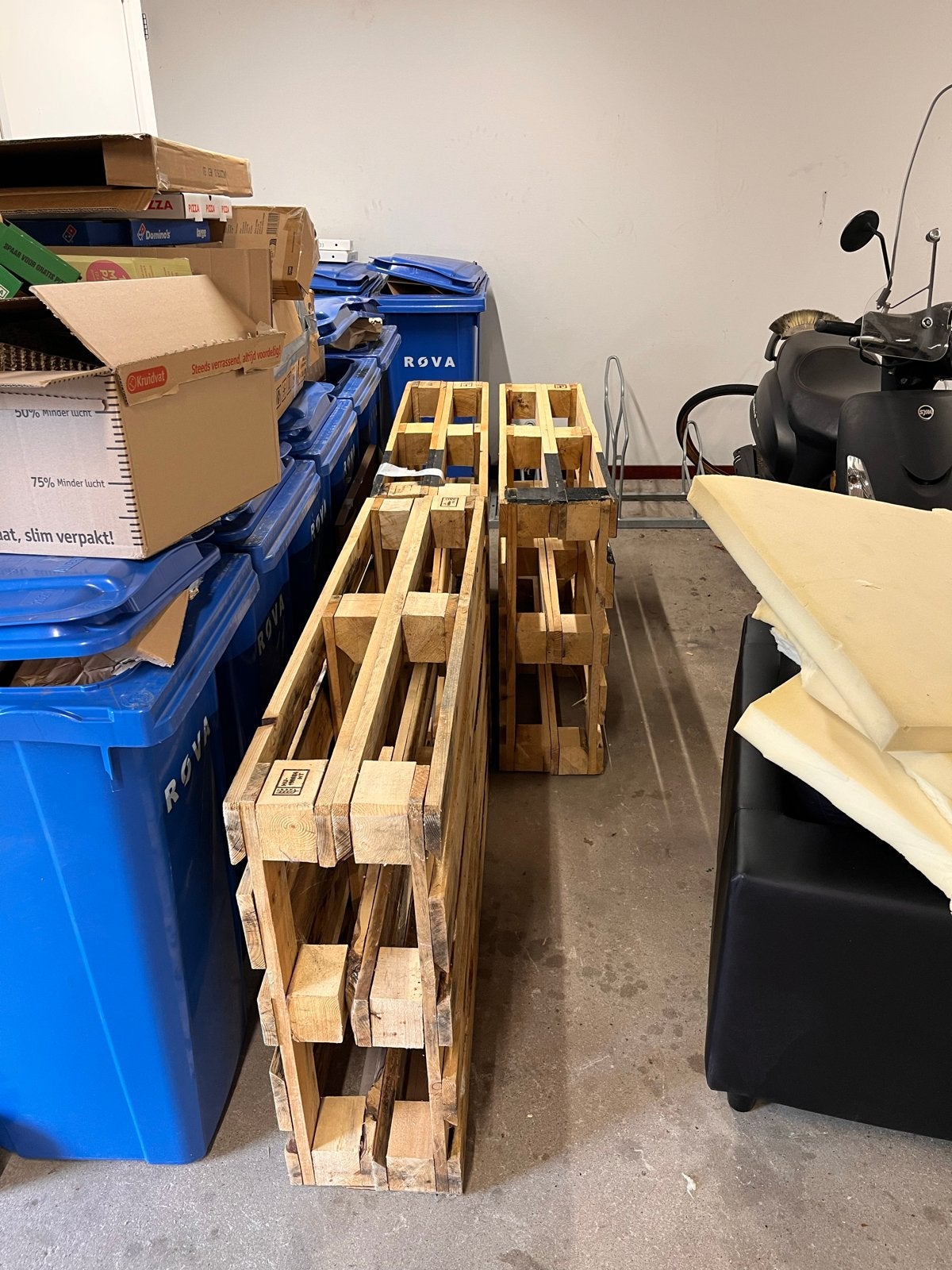 Houten Pallets - Ideaal voor transport of decoratie, Ophalen, Gebruikt