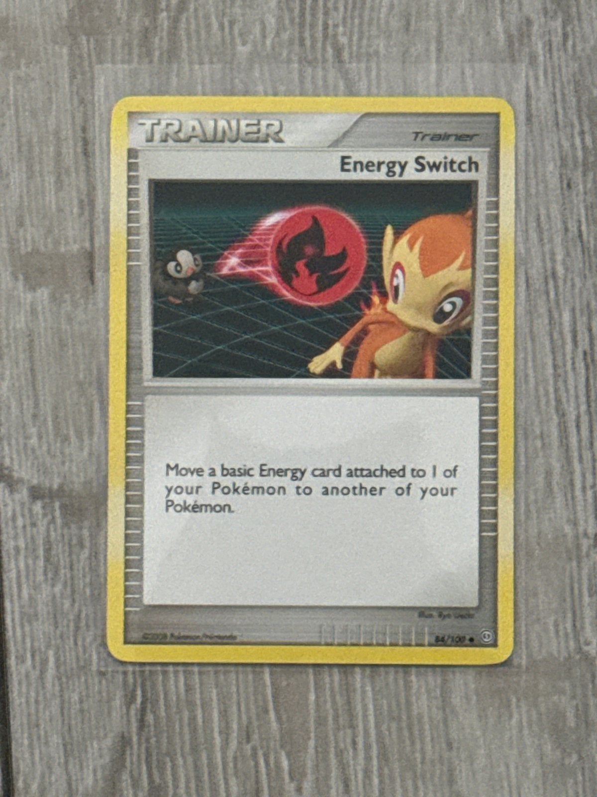 Pokémon Energy Switch Trainer Kaart 84/100, Hobby en Vrije tijd, Ophalen of Verzenden, Zo goed als nieuw, Losse kaart