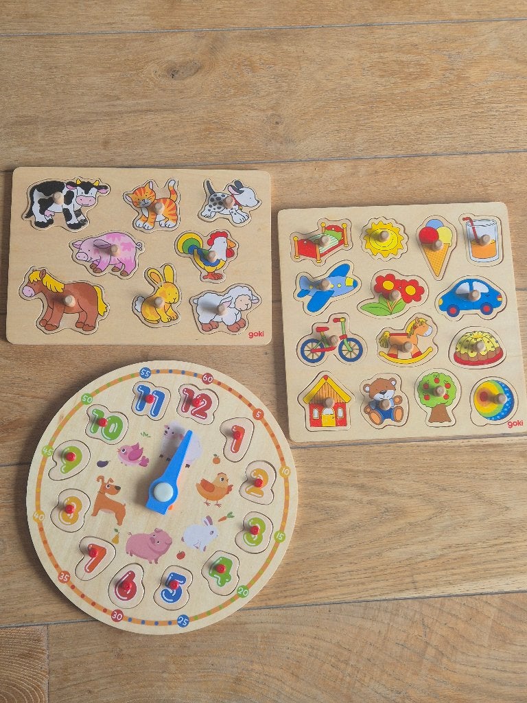 Puzzel, Ophalen, 10 tot 50 stukjes, Zo goed als nieuw, 2 tot 4 jaar