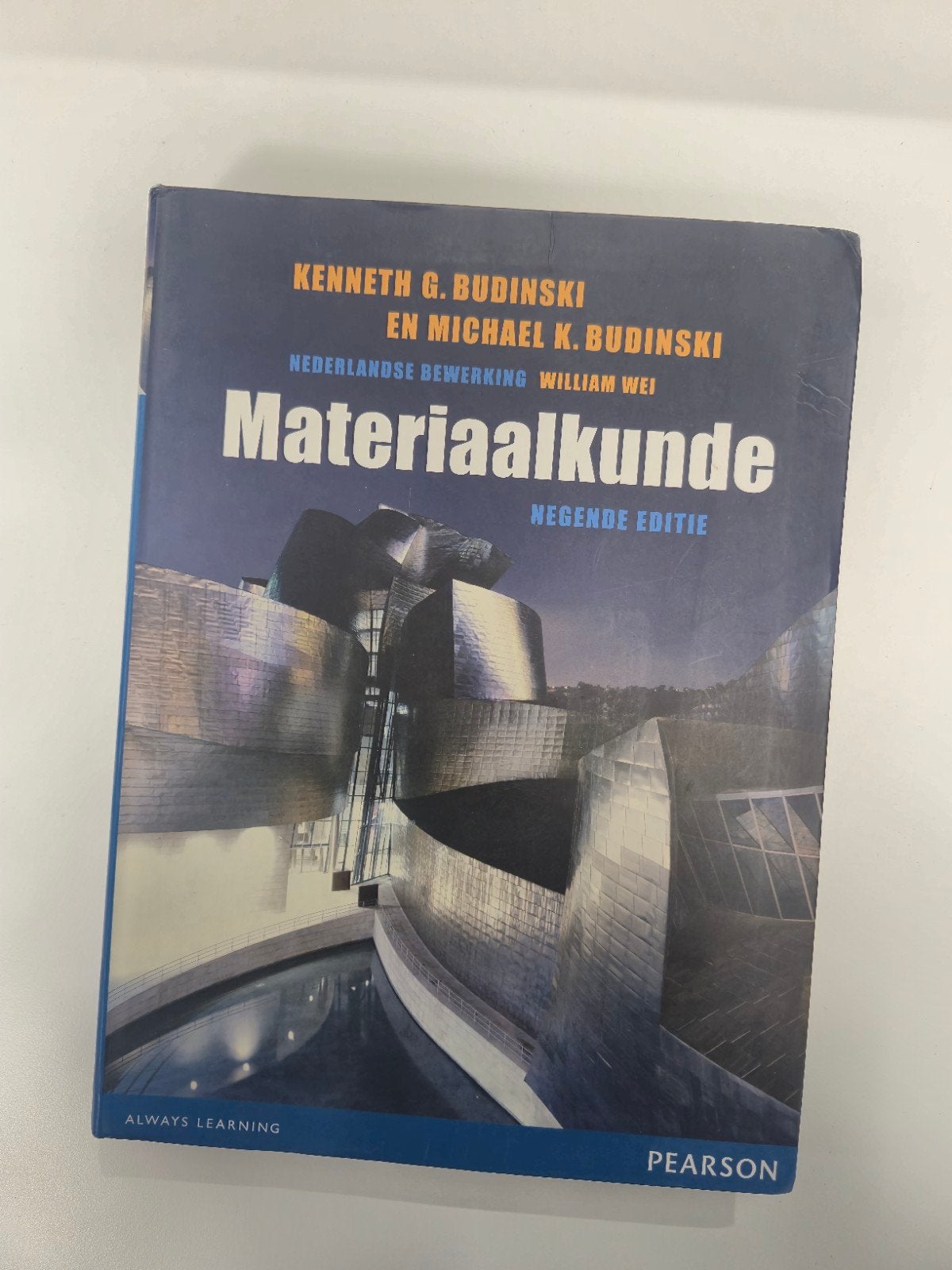 Materiaalkunde - Negende Editie (Kenneth G. Budinski), Boeken, Ophalen of Verzenden, Gelezen, Werktuigbouwkunde, Kenneth G. Budinski en Michael K. Budinski