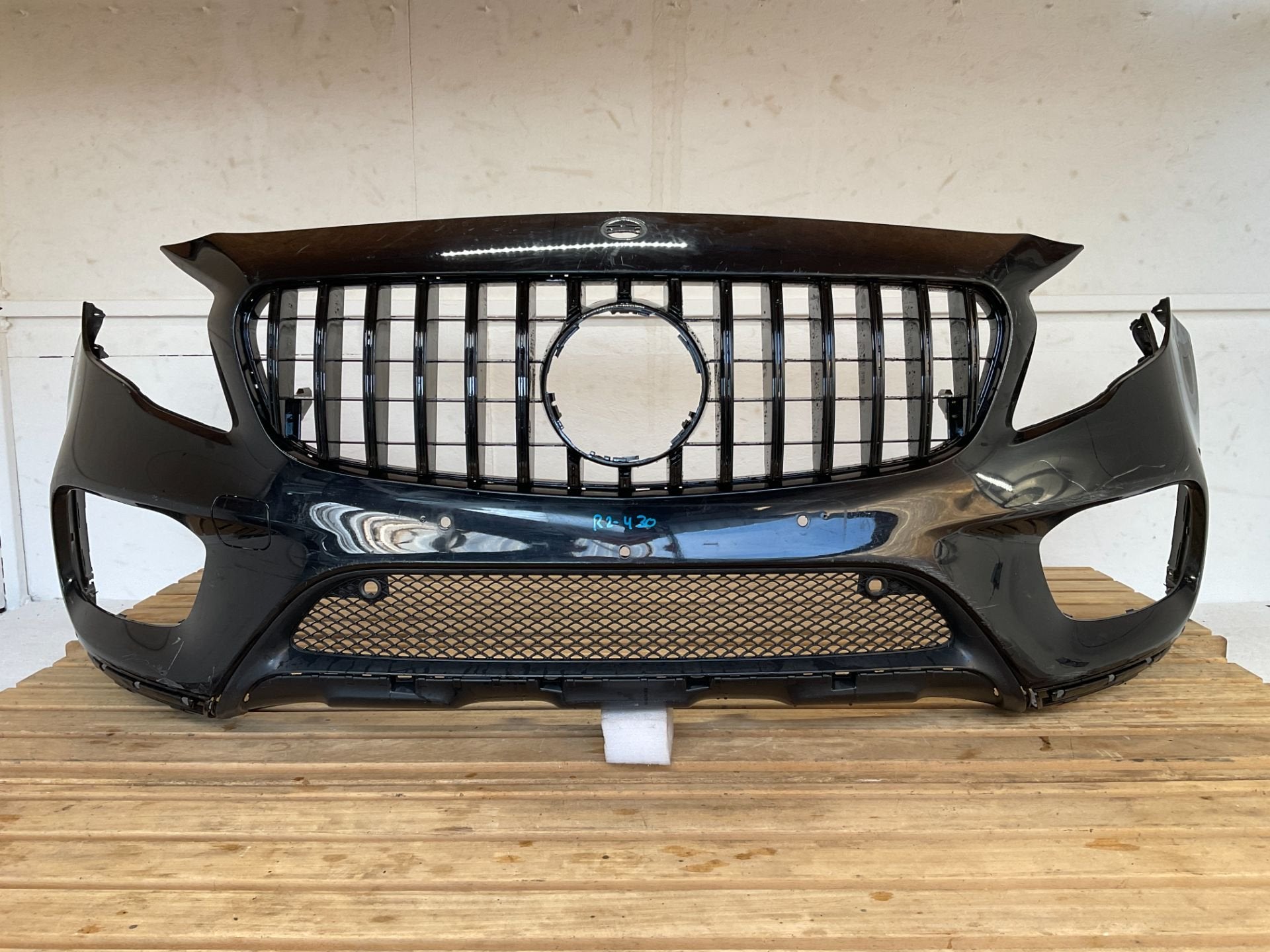 Bumper Mercedes GLA W156 AMG Facelift GT Grill Voorbumper A1, Gebruikt, Mercedes-Benz AG, Voor, Mercedes-Benz