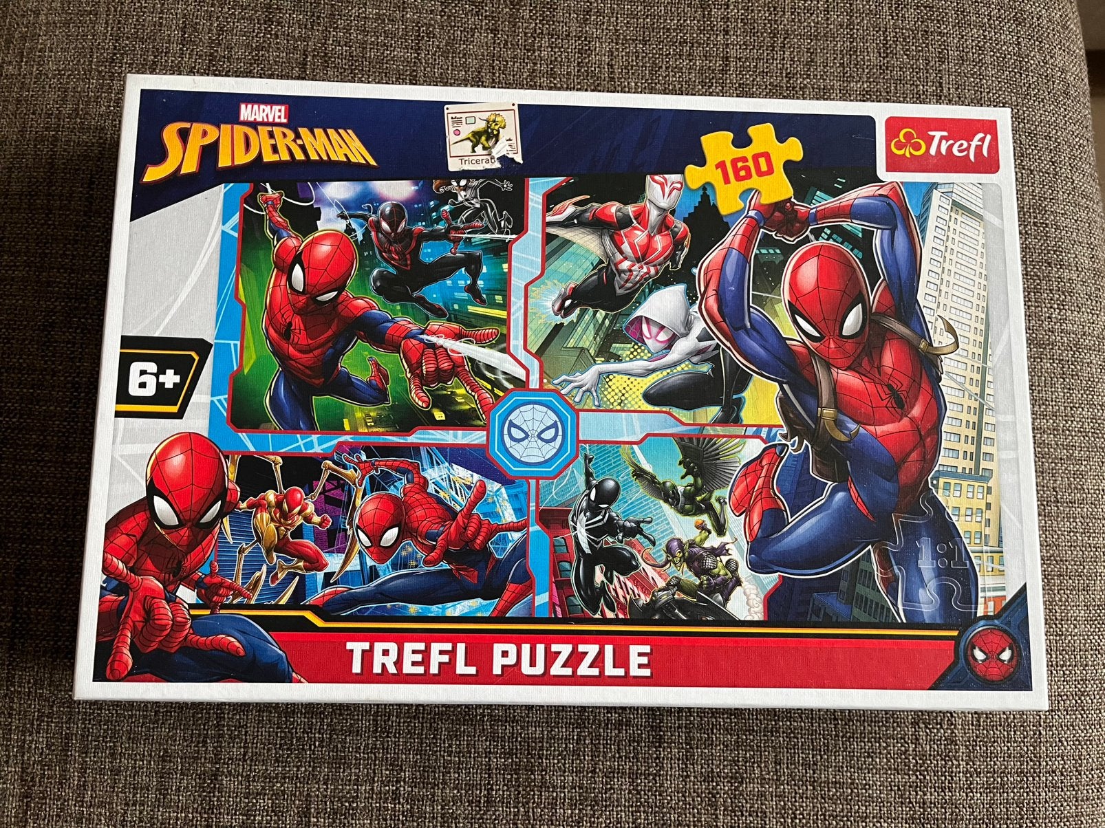 Puzzel Spiderman, Ophalen of Verzenden, Meer dan 50 stukjes, Zo goed als nieuw, 6 jaar of ouder