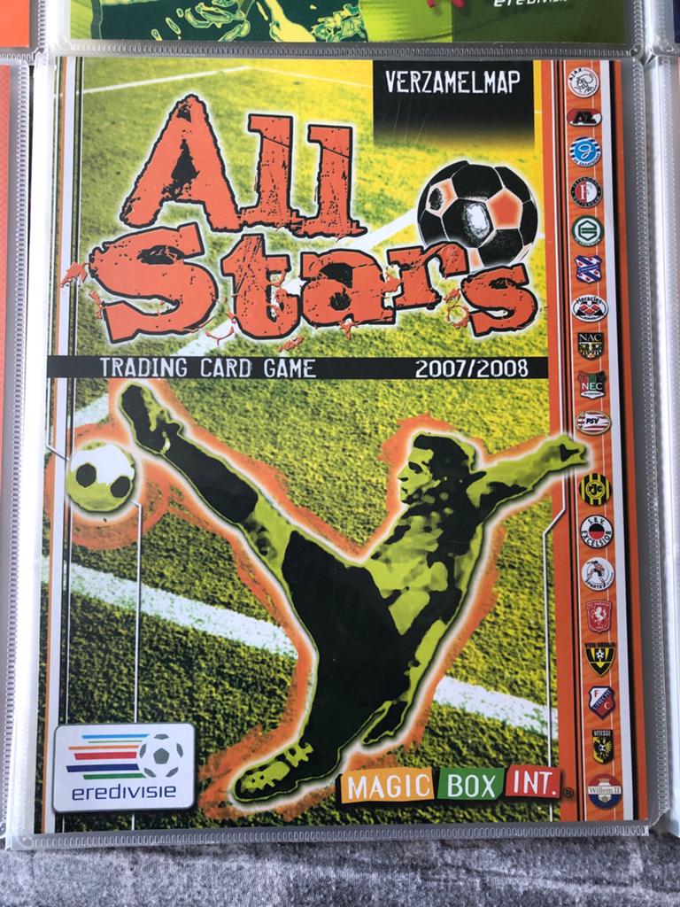 All Stars Eredivisie 2007-2008 100% compleet, Verzamelen, Ophalen of Verzenden, Zo goed als nieuw, Overige binnenlandse clubs