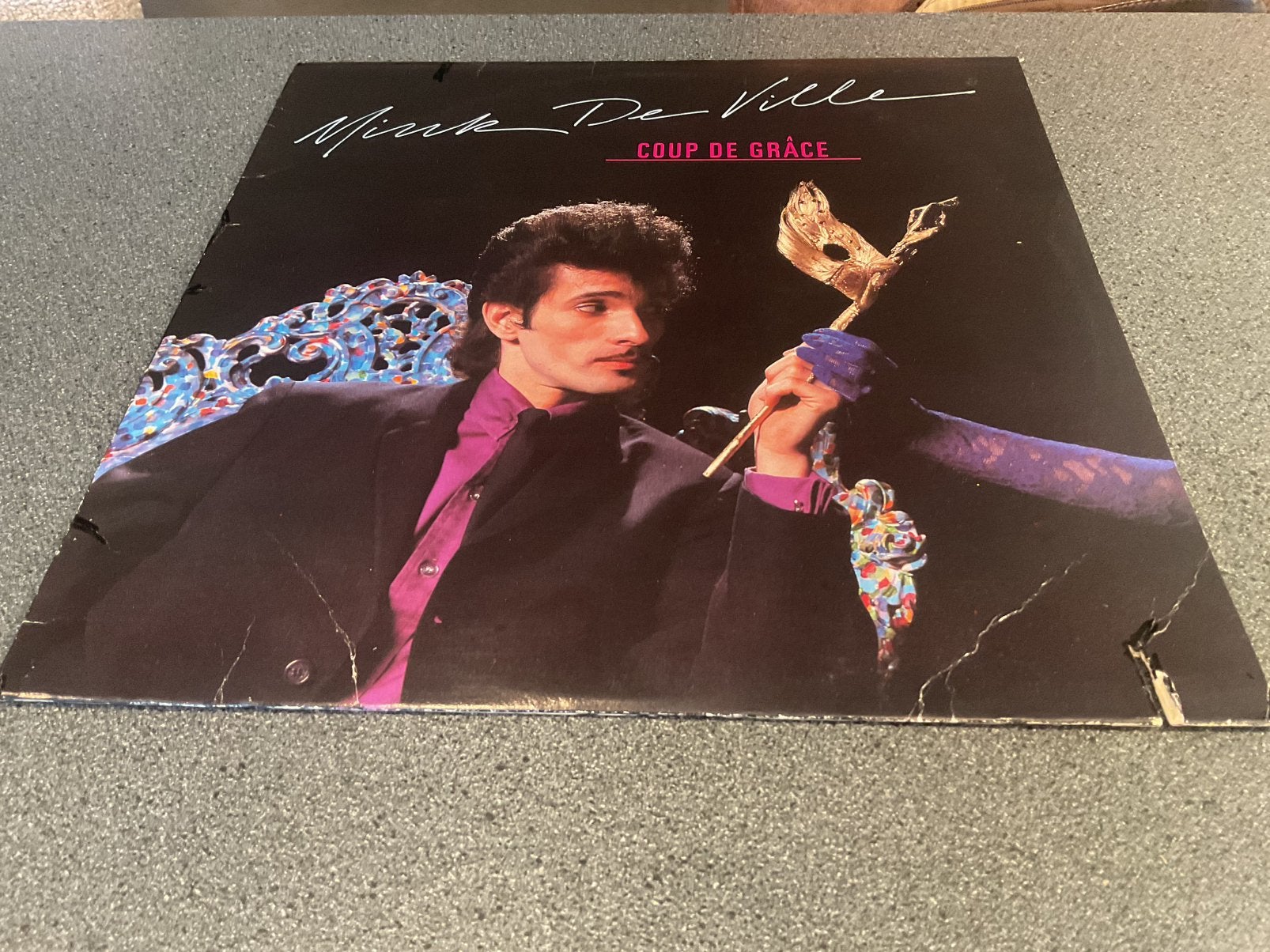 Mink DeVille - Coup de grace Vinyl LP, Ophalen of Verzenden, Gebruikt, 12 inch, LP