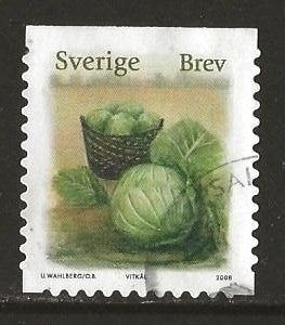 Zweden 30, kool, Verzenden, Zweden, Gestempeld