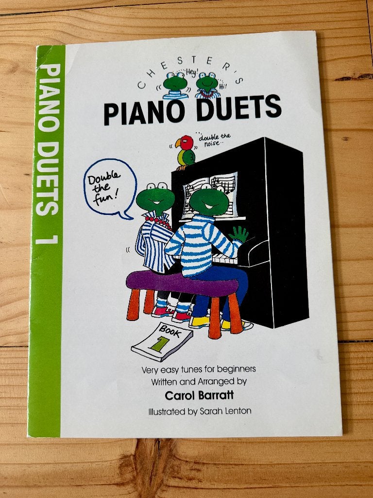 Pianoboek / Lesboek Piano - Chester's Piano Duets 1, Klassiek, Les of Cursus, Ophalen of Verzenden, Zo goed als nieuw