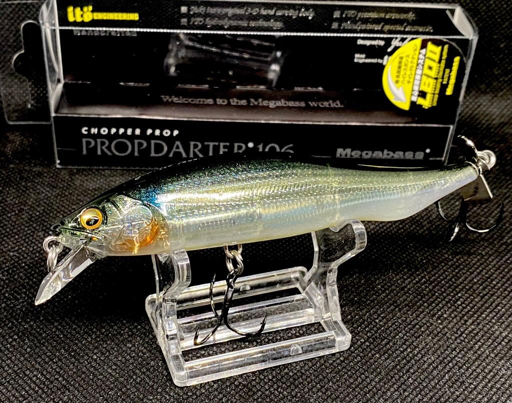Megabass Prop Darter 106, Watersport en Boten, Ophalen of Verzenden, Nieuw, Haak