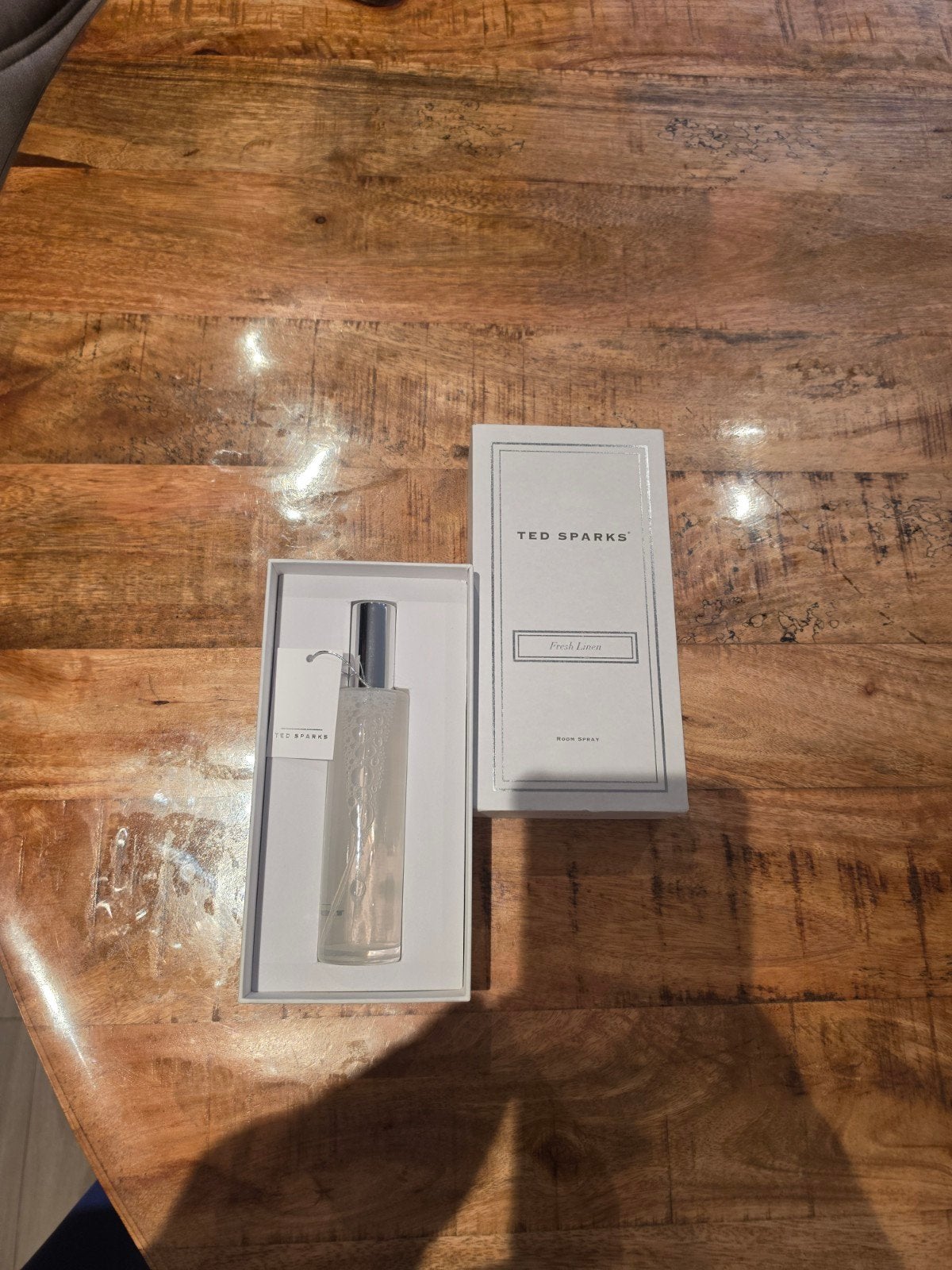 Ted Sparks roomspray Fresh Linen - Nieuw in doos, Ophalen of Verzenden
