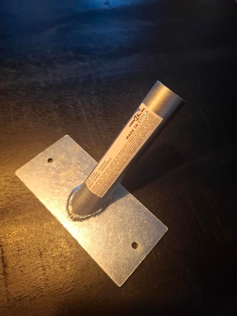 Vlaggenstokhouder nieuw aluminium, Ophalen, Nieuw