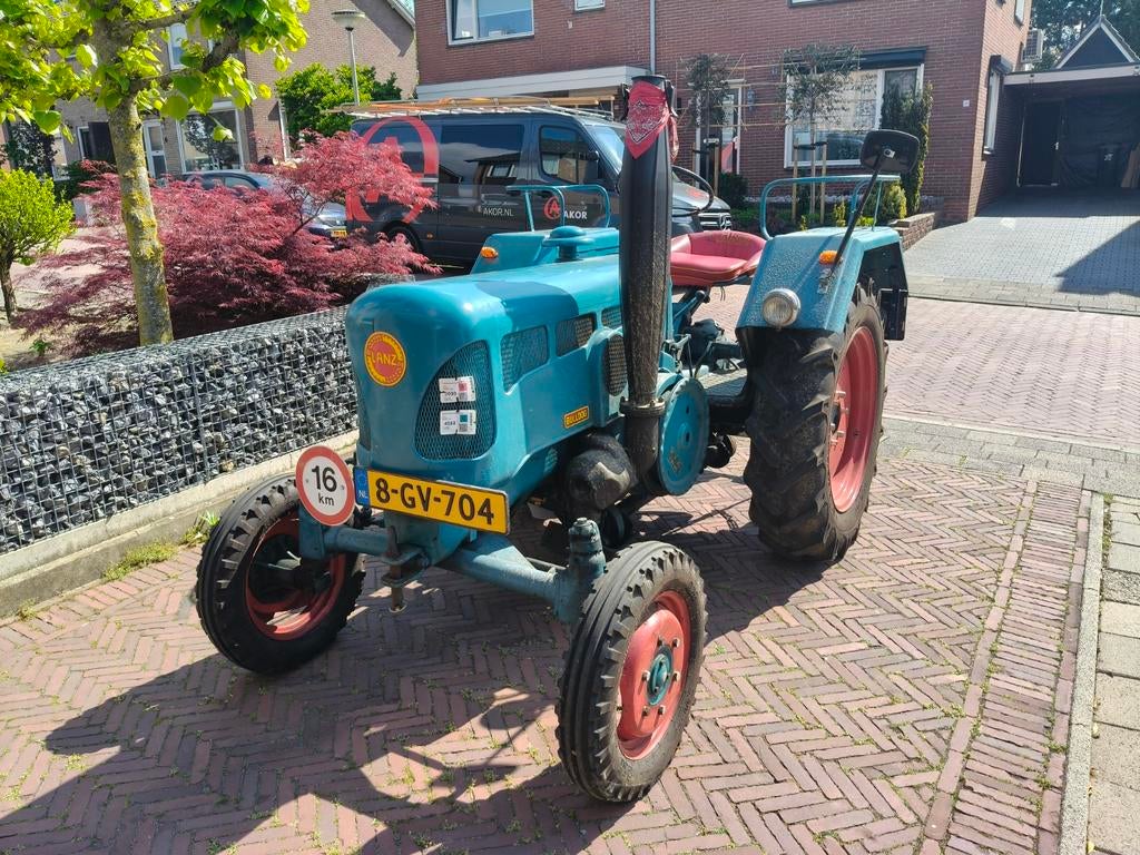 Lanz Buldog D2016 bouwjaar 1958 met kenteken, Zakelijke goederen, Agrarisch | Tractoren, Tot 2500, Oldtimer, Tot 80 Pk, Ophalen