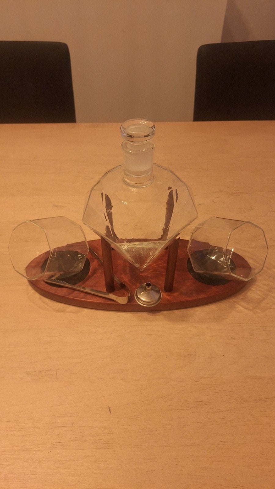 Whiskey set decanter diamant, Ophalen of Verzenden