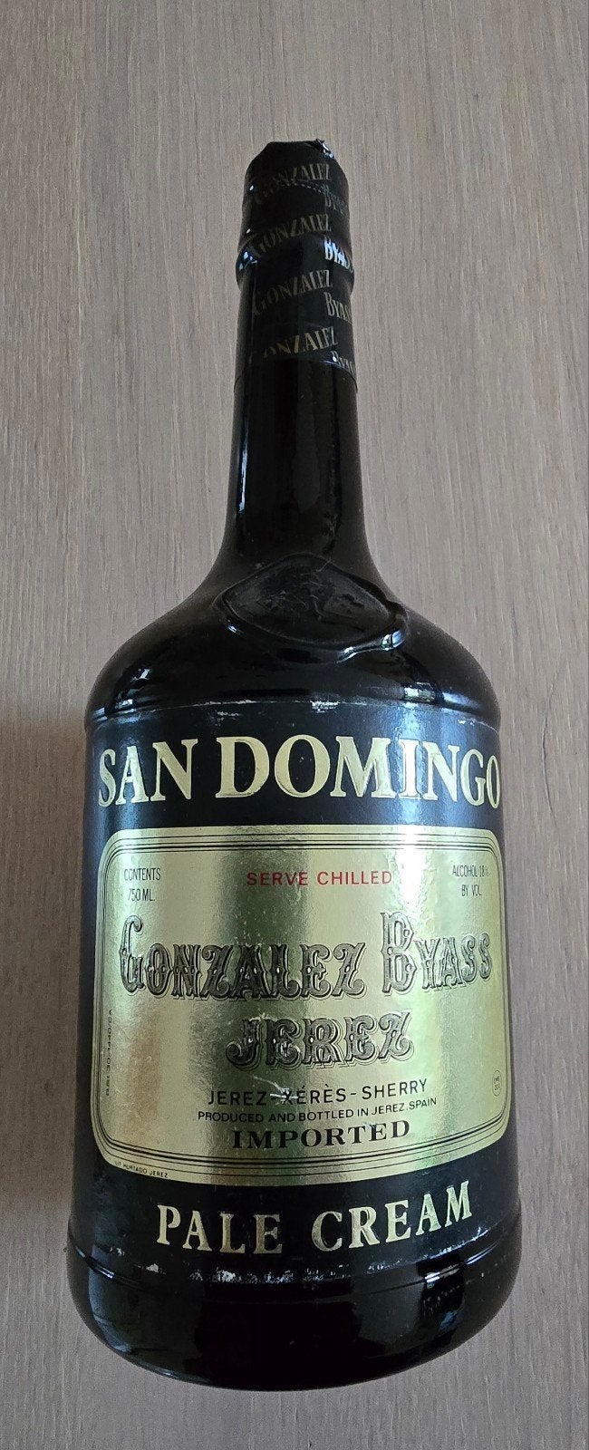 750ml San Domingo sherry pale cream, Ophalen, Nieuw, Spanje, Overige typen