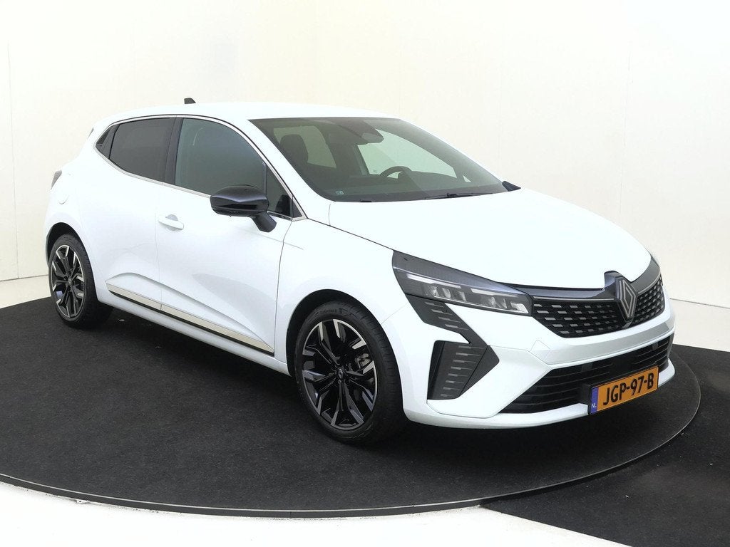 Renault Clio 1.0 TCe 90 GPF techno | cruise control | electr, Auto's, Voorwielaandrijving, Gebruikt, Euro 6, Leder en Stof