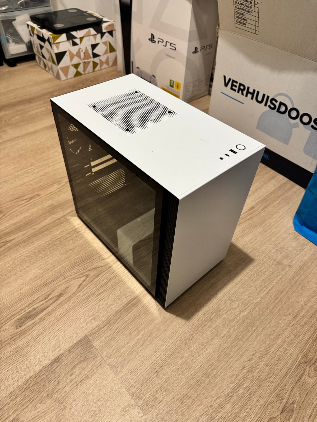 NZXT H210 with 2 fans, Ophalen, Gebruikt