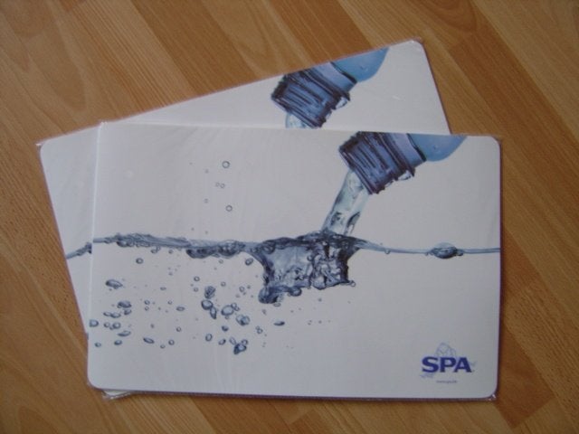 twee mooie Spa blauw placemats, nieuw! keukenbenodigheden, Overige typen, Ophalen of Verzenden, Nieuw