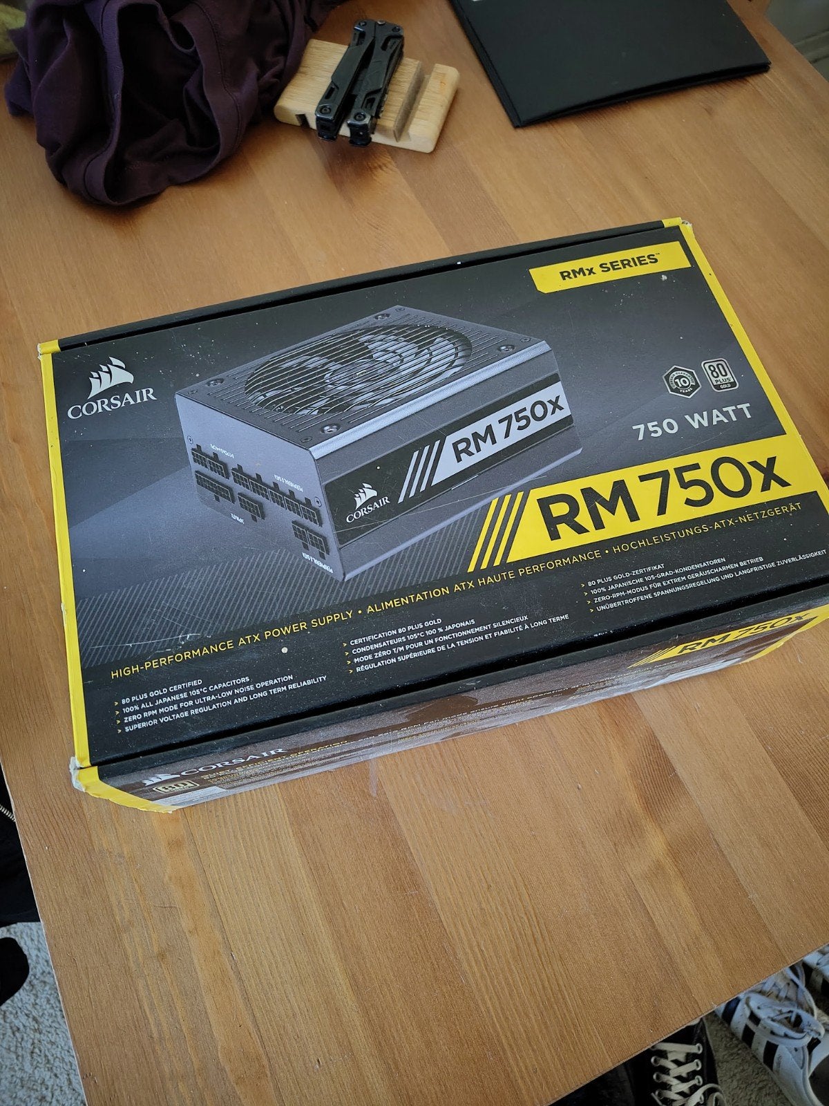 Corsair RM750x Voeding ATX, Ophalen of Verzenden, Zo goed als nieuw