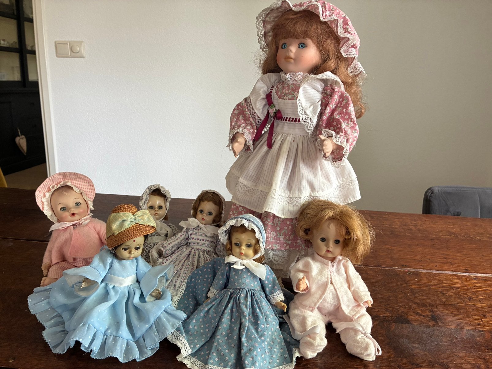 Antieke poppetjes, Verzamelen, Poppen, Ophalen of Verzenden, Zo goed als nieuw, Overige typen