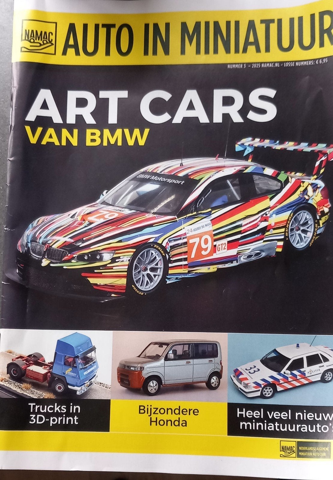 NAMAC Auto in Miniatuur - Nummer 5 - 2025, Overige merken, Nieuw, Ophalen of Verzenden, Groter dan 1:32