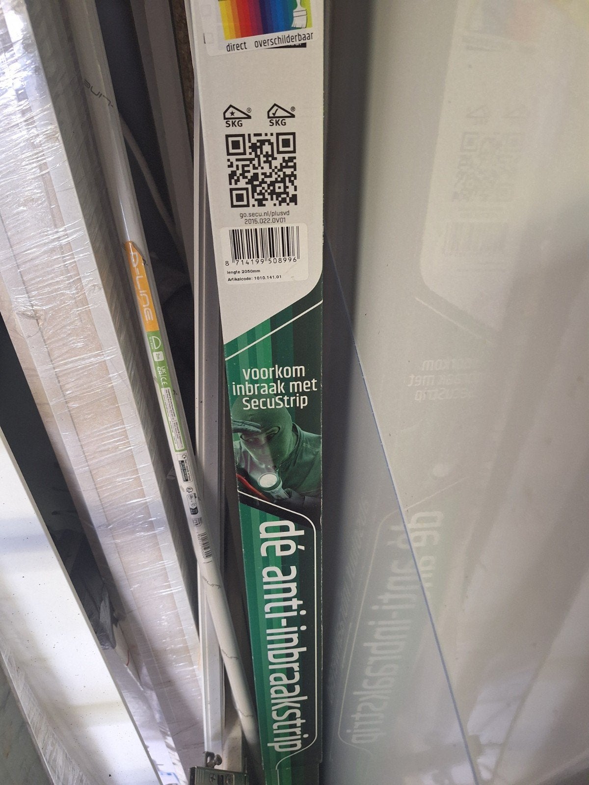 Secustrip Plus Voordeur - Anti-inbraakstrip 2,05 meter, Doe-het-zelf en Verbouw, Ophalen, Nieuw, Overige typen