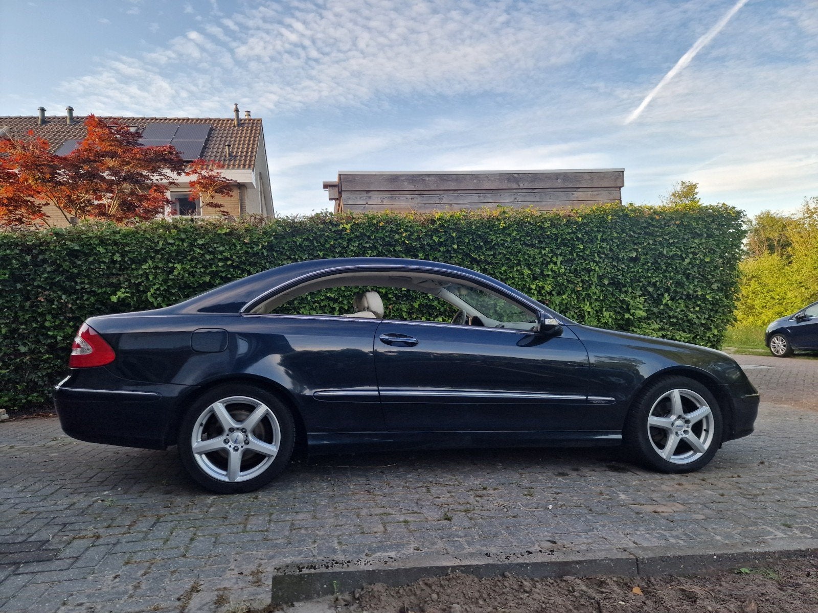 Mercedes-Benz CLK 3.2 W209 Coupe AUT 2004 LPG, Auto's, Mercedes-Benz, Particulier, CLK, Climate control, Cruise Control, Lederen bekleding