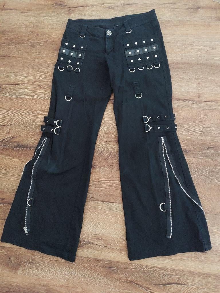 Gothic broek, Zwart, Ophalen of Verzenden, Onbekend, Maat 36 (S)