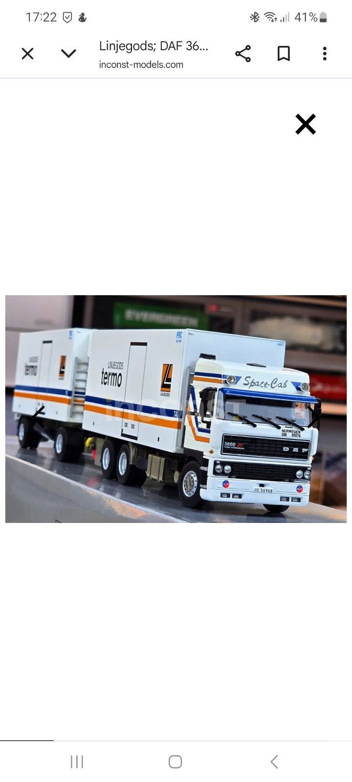 linjegods daf, Ophalen, Bus of Vrachtwagen, Tekno