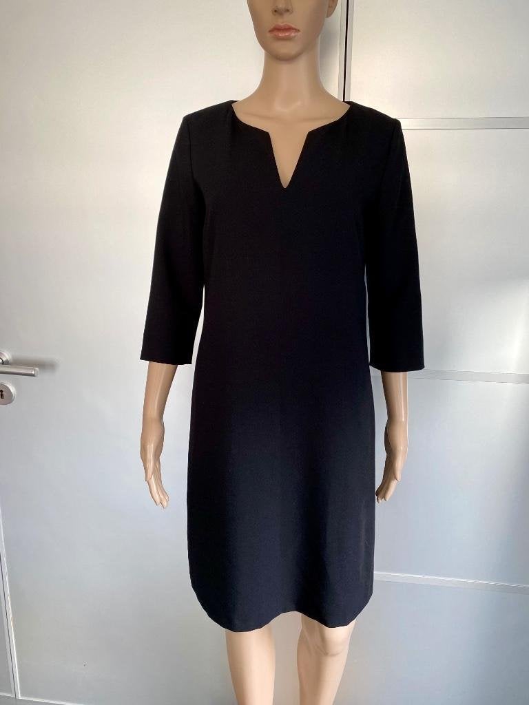 H24 Esprit maat 36=S jurk jurkje zwart, Kleding | Dames, Zwart, Ophalen of Verzenden, Zo goed als nieuw, Knielengte