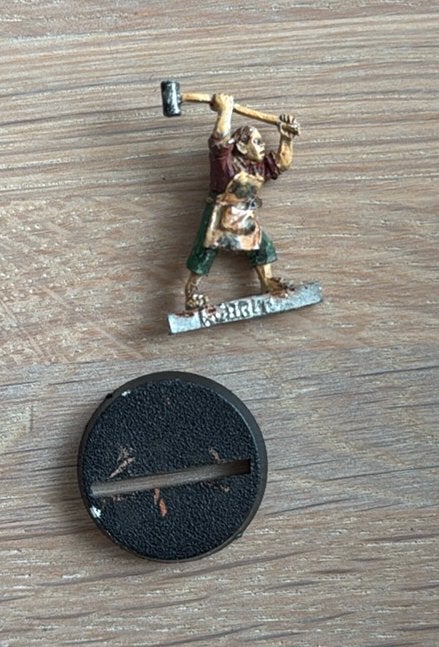 MESBG Hobbit Militia (metal), Hobby en Vrije tijd, Wargaming, Ophalen of Verzenden, Zo goed als nieuw, Warhammer