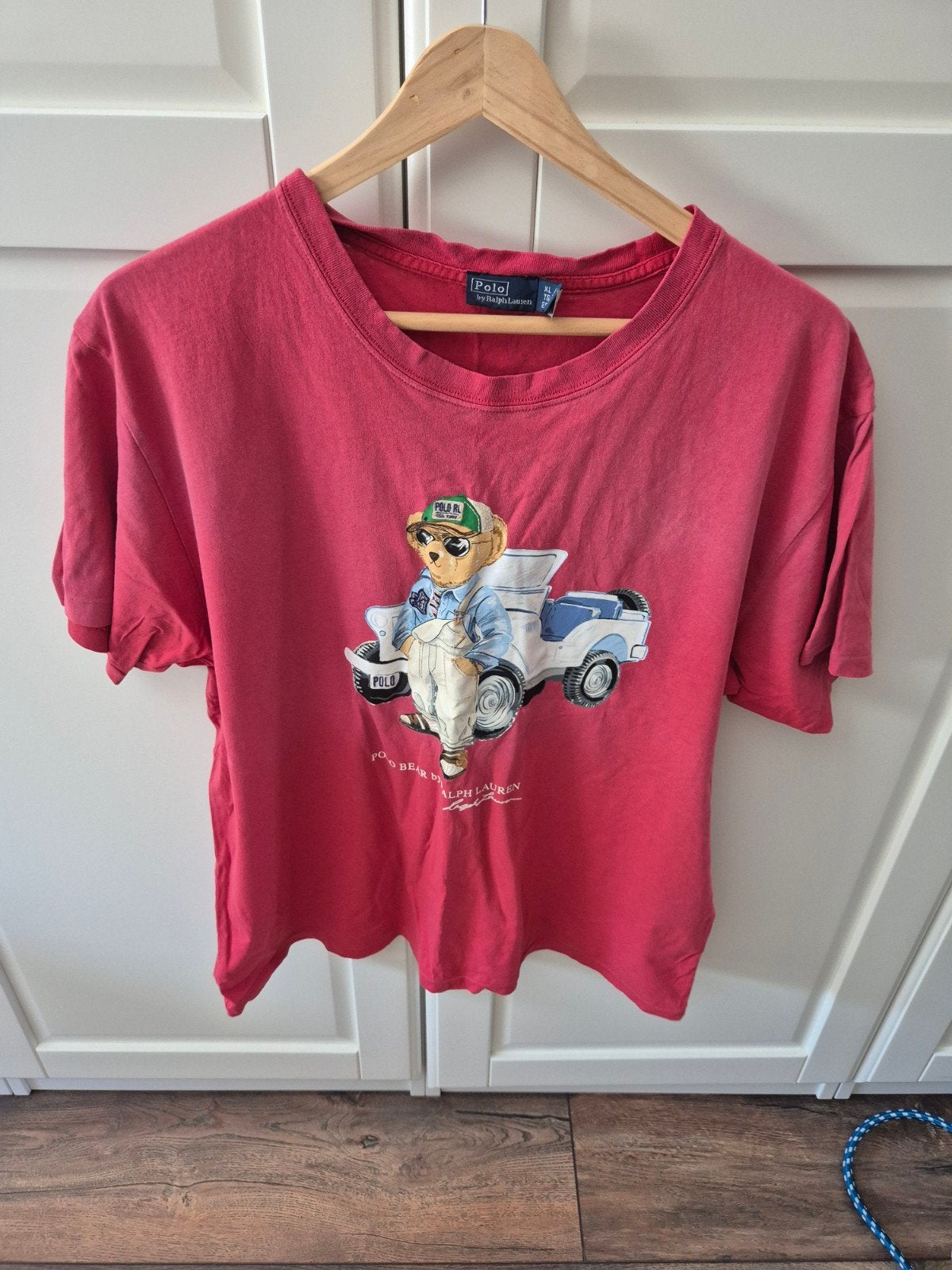 Polo ralph lauren shirt, Blauw, Maat 46/48 (XL) of groter, Ophalen of Verzenden, Zo goed als nieuw