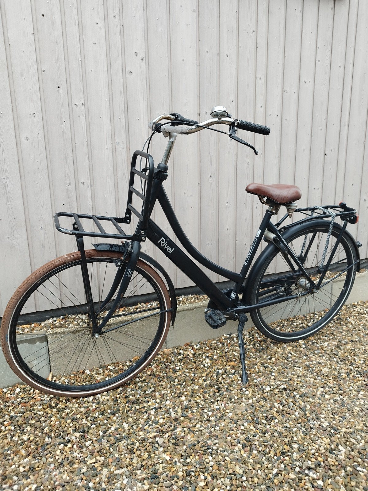 Rivel damesfiets met voordrager en slot, Fietsen en Brommers, Fietsen | Dames | Damesfietsen, Versnellingen, Ophalen, Overige merken