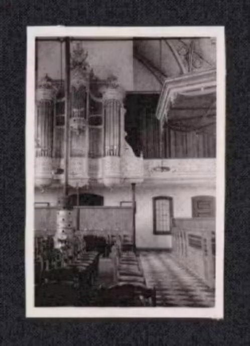 Foto Dirkshorn Kerk Interieur Orgel, Foto, Ophalen of Verzenden, Zo goed als nieuw, 1940 tot 1960