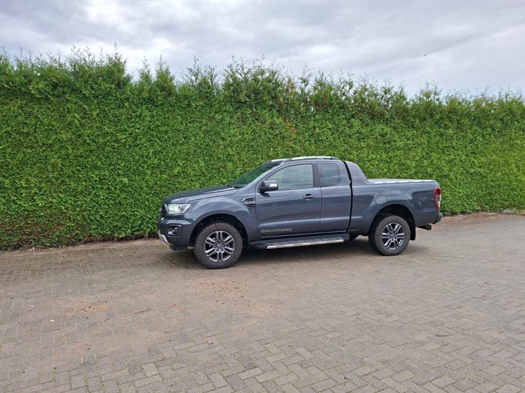Ford Ranger 2.0 Ecoblue 213pk Aut 2022 Grijs, Auto's, Automaat, 4 cilinders, Diesel, Vierwielaandrijving