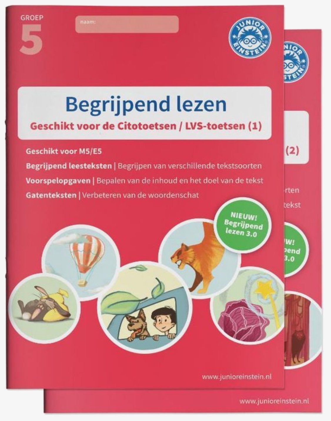 Junior Einstein Begrijpend Lezen Groep 5 boek 1&2, Ophalen, Nieuw, Overige niveaus, Nederlands