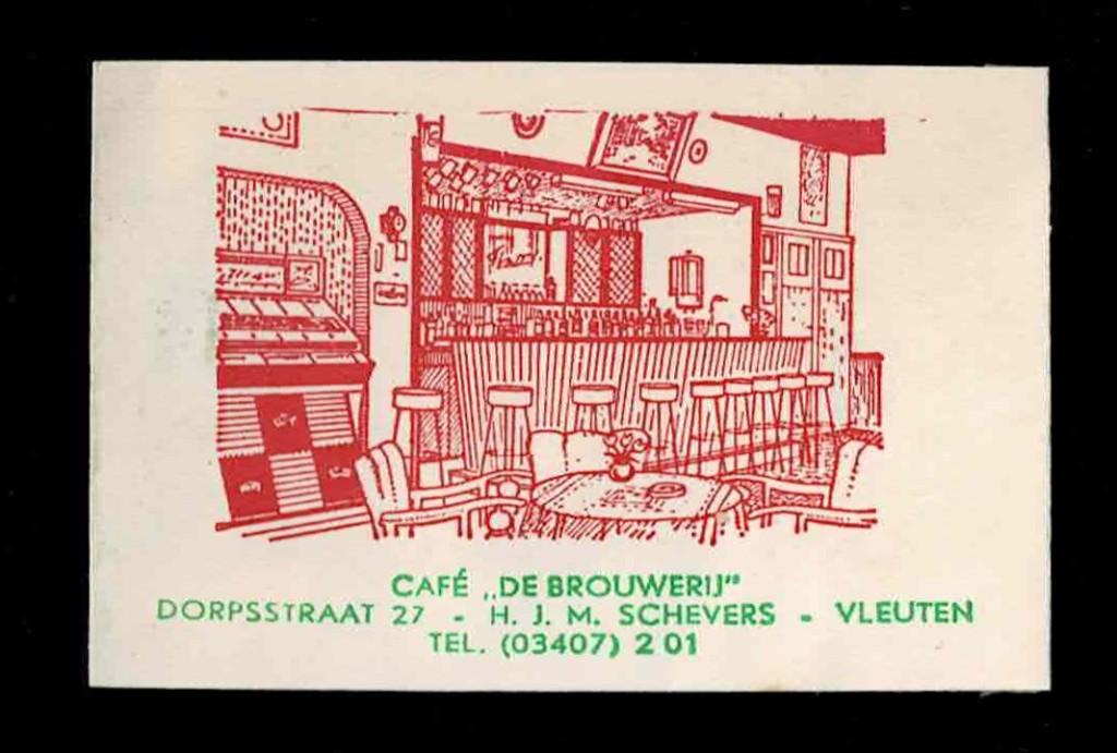 suikerzakje 1256 De Brouwerij Vleuten, Ophalen of Verzenden, Nederland