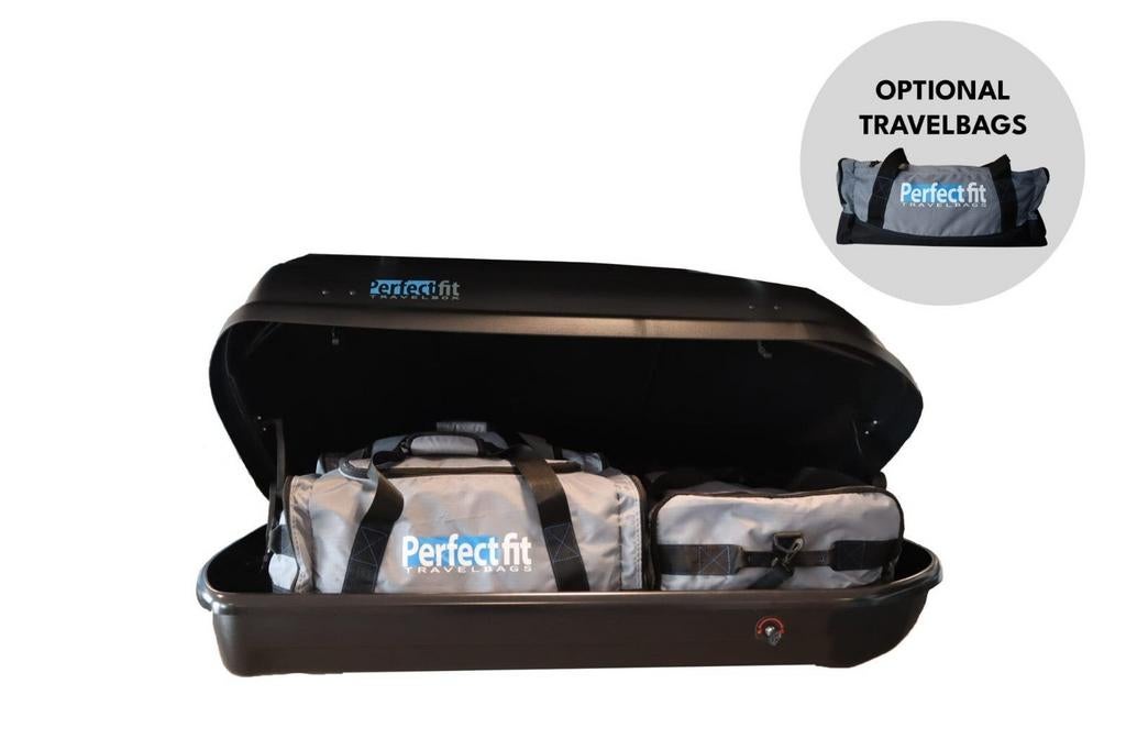PerfectFit Travelbox dakkoffer, dakdragers en tassenset, Ophalen