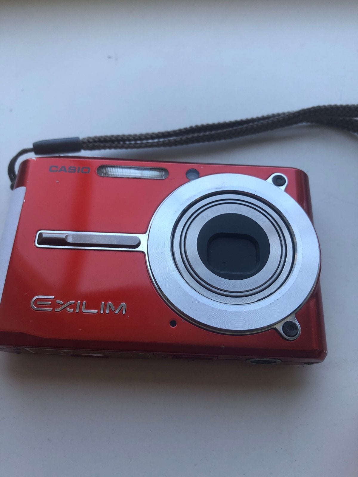 Casio Exilim EX-S500 Compactcamera - Rood (5.0 MP), Audio, Tv en Foto, Fotocamera's Digitaal, Ingebouwde flitser, Casio, Gebruikt