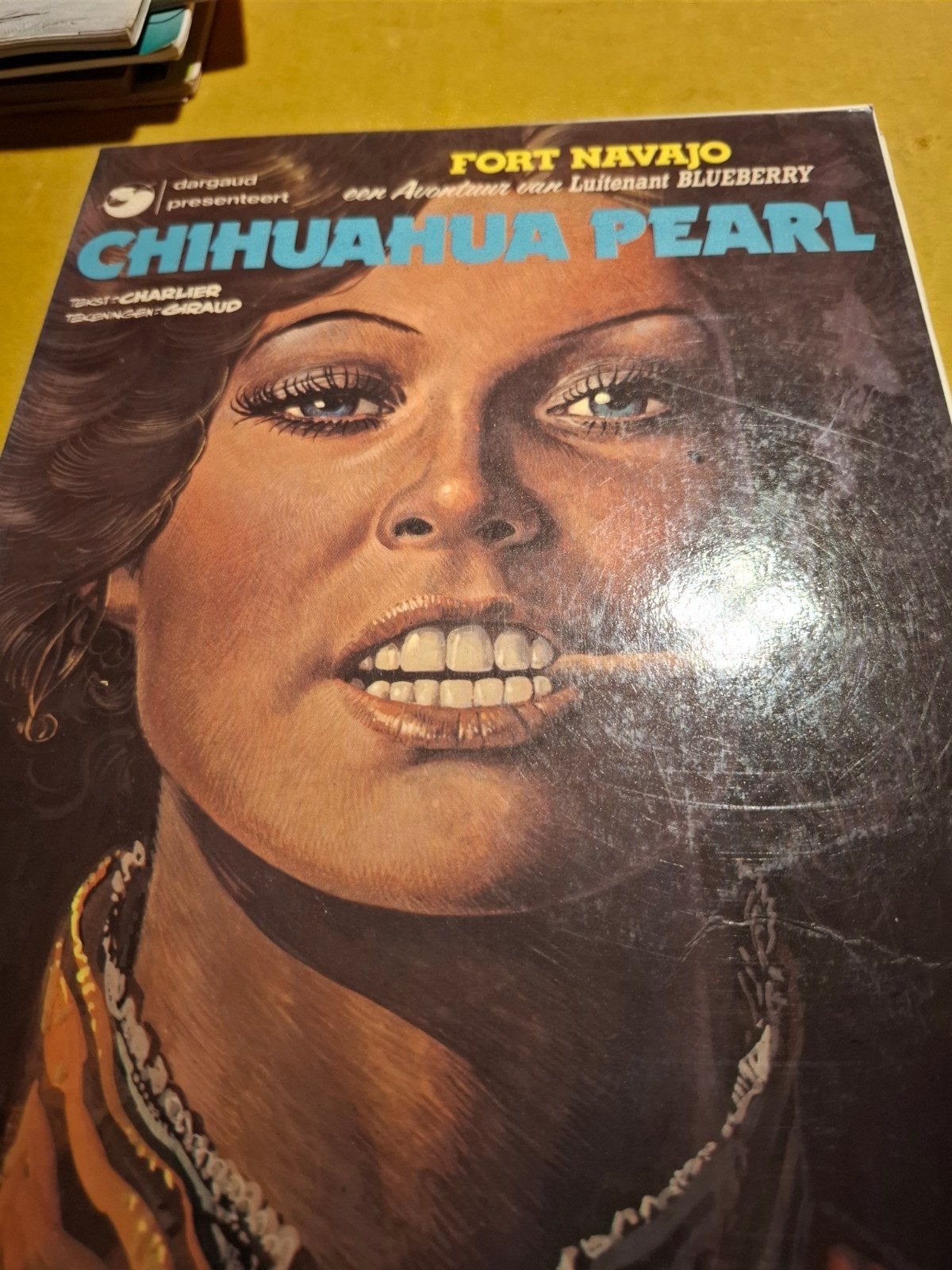 Chihuahua Pearl - Fort Navajo - Luitenant Blueberry, Boeken, Eén stripboek, Ophalen of Verzenden, Gelezen, Charlier & Giraud