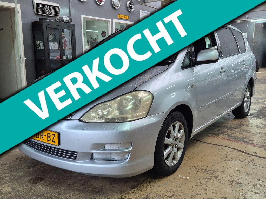 Toyota Avensis Verso 2.0 D4-D Linea Sol *GRIJS KENTEKEN*, Voorwielaandrijving, Stof, 116 pk, Origineel Nederlands