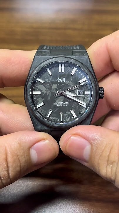 SH08 Carbon forged horloge (PRX 40mm hommage), Sieraden, Tassen en Uiterlijk, Horloges | Heren, Overige merken, Overige materialen