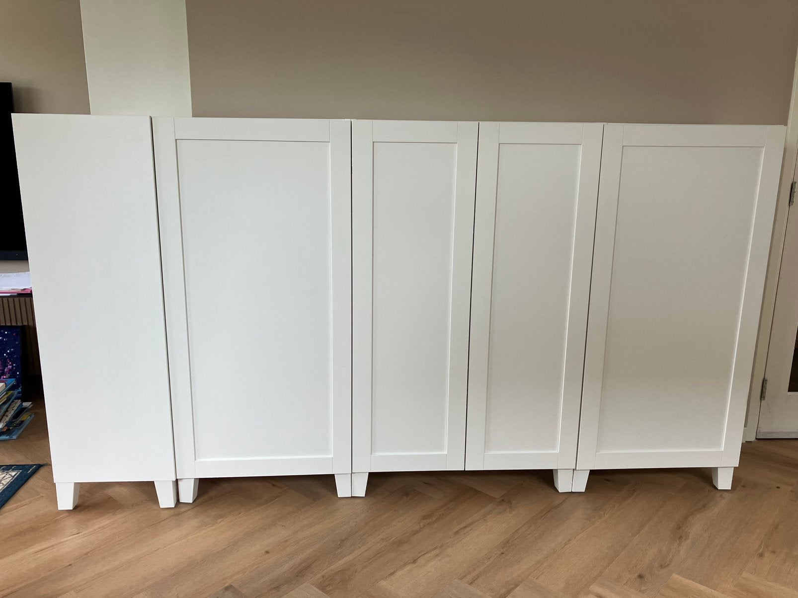IKEA witte kasten Platsa, Ophalen, 50 tot 100 cm, Zo goed als nieuw, Minder dan 100 cm