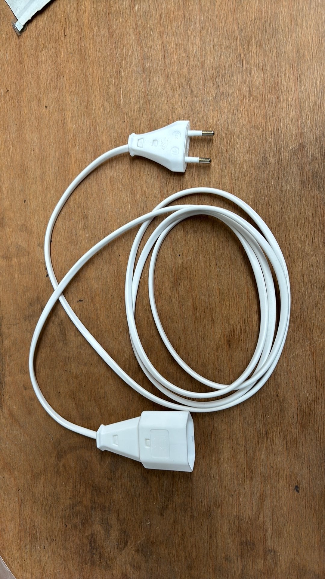 Euro verlengsnoer 2 meter wit 10 stuks *Nieuw*, Ophalen of Verzenden, Nieuw, Overige merken, Kabel of Snoer