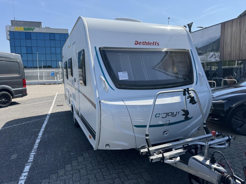 Dethleffs C'Joy 460 LE 2021 Mover,Tent,Luifel!!!, Caravans en Kamperen, Caravans, Overige typen, Bedrijf, Treinzit, Kachel