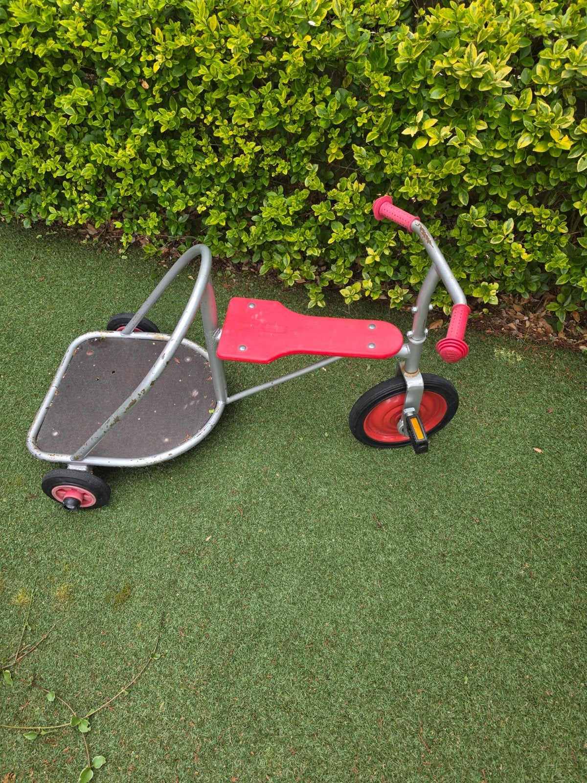 Kinderloopfiets met platform - Gebruikt, Ophalen of Verzenden, Gebruikt, Terugtraprem, Onbekend