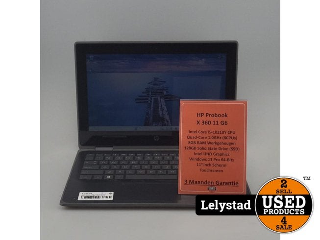 HP Probook X360 11 G6 I5-10210Y 8GB/128GBSSD Win 11Pro Touch, Computers en Software, HP, Gebruikt, Support@hp.com, 1501 Page Mill Road
Palo Alto, CA 94304
USA