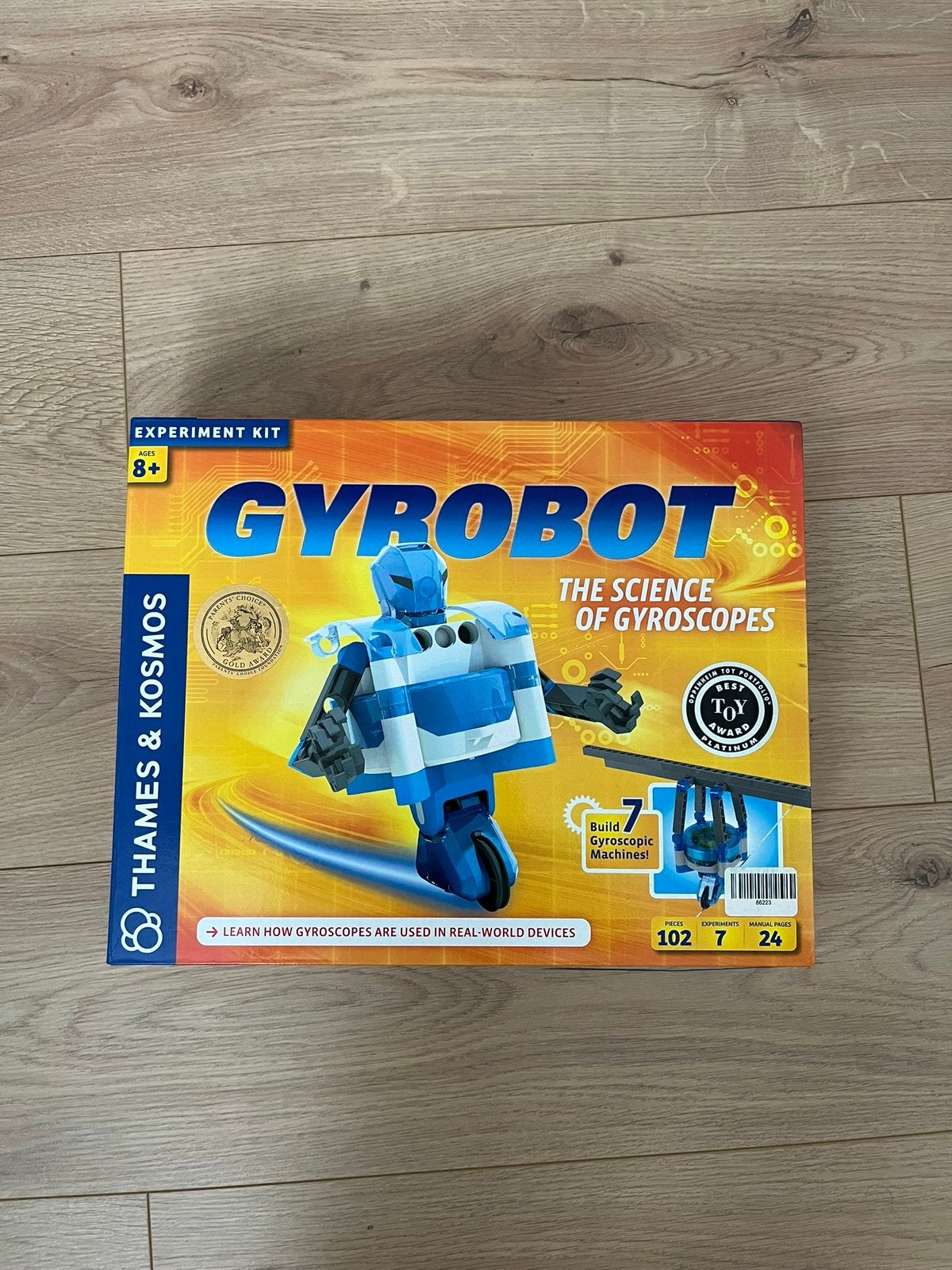 Thames & Kosmos Gyrobot – experimentset gyroscopen, Hobby en Vrije tijd, Ophalen of Verzenden, Zo goed als nieuw