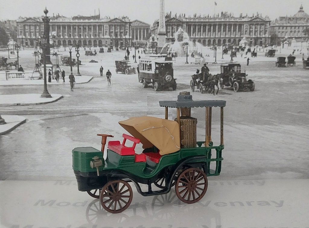 1:43 Amedée Bollée "La Mancelle" Steamcar 1878; Rami-JMK #30, Ophalen of Verzenden, Zo goed als nieuw, Auto, Overige merken